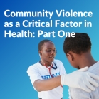 Understanding Community Violence as a Critical Factor in Health and Well-Being: Part One